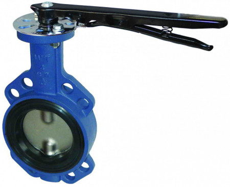 Robinet de inchidere fluture Herz (model WAFER), actionare manuala, corp fonta, disc inox, DN 50 (2''), PN16, cod 1 4219 01