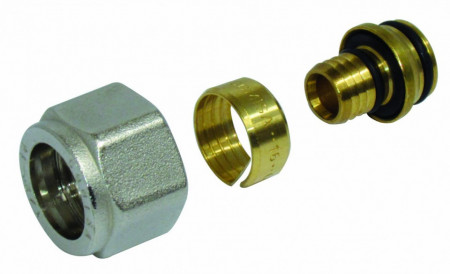 Racord strangere ITAP pentru teava multistrat, 1/2"x16*2, cod 595M