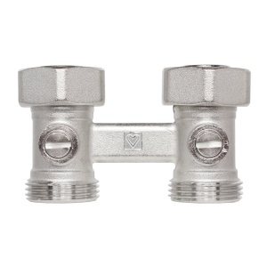 Piesa de legatură Herz 3000 model drept, G3/4, 50 mm, bitubular, cod 1 3766 31