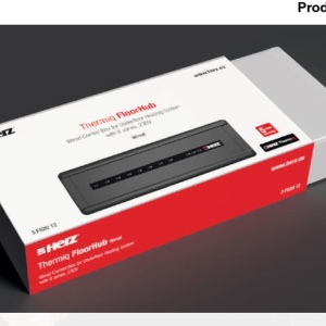 Cutie de comandă pentru sistem de încălzire prin pardoseală HERZ Thermiq FloorHub cu fir, cod 3F82012 - Img 6