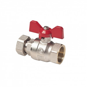 Robinet sfera PN 25 , etansare plana , cu piulita olandeza DN20 (3/4")