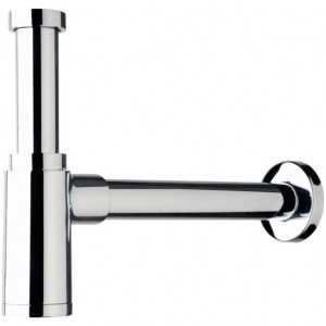 Sifon pentru lavoar alama cromata Herz Design, G1 1/4'', cod UH16207