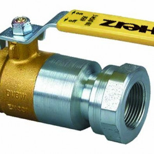 Robinet cu sferă și manetă din oţel Herz, DN 20, cod 1 2302 02