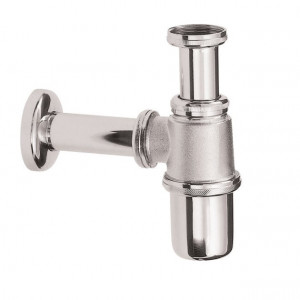 Sifon pentru lavoar alama cromata Herz, G1 1/4'', cod UH16201