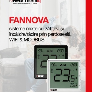 Controler de camera HERZ Thermiq FanNova White, cod 3F82042 - Img 5