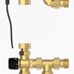 Grup de amestec pentru incalzire in pardoseala Thermo Herz, FARA pompa de recirculare, cod 1 7320 27
