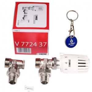 Set termostatic Herz alcatuit din robinet cu ventil termostatic