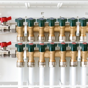 Distribuitor alama Herz pentru instalații sanitare, cu inchidere DN20-2xG3/4'', cod 2 8530 02 - Img 8