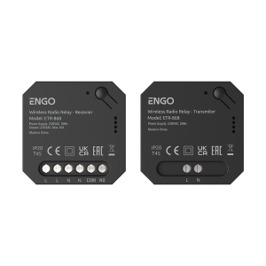 Releu fara fir EngoLin, controlat prin radio, 868Mhz, 230V, cod ETR-868