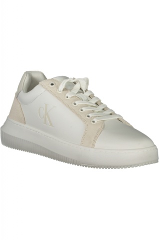 Calvin Klein Jeans Sneakers barbati Chunky, Alb - Img 2