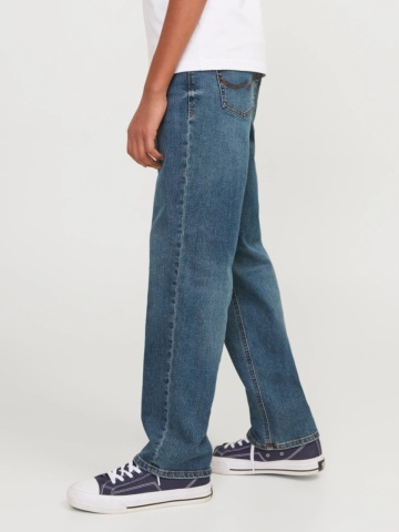 Jack & Jones Blugi baieti, CLARK, cu talie medie si croiala Regular fit, Albastru inchis - Img 3