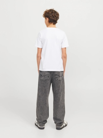 Jack & Jones Blugi baieti, cu talie inalta si croiala Dreapta, Gri inchis - Img 6
