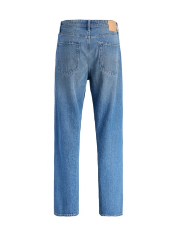 Jack & Jones Blugi barbati ALEX, cu talie inalta si croiala Baggy fit, Albastru - Img 8