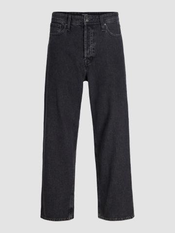 Jack & Jones Blugi barbati ALEX, cu talie inalta si croiala Dreapta, Negru - Img 8
