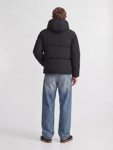 Jack & Jones Geaca barbati, cu gluga, Regular fit, JJGALAXY, Negru - Img 4