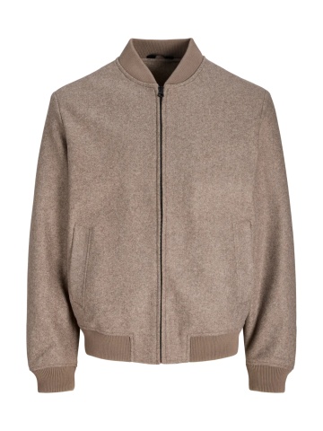 Jack & Jones Jacheta bomber barbati, Regular fit, JJEJAMES, Maro - Img 9
