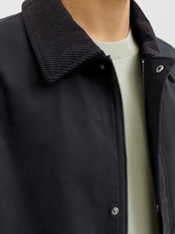 Jack & Jones Jacheta Graham Worker, barbati, Regular fit, Negru - Img 4