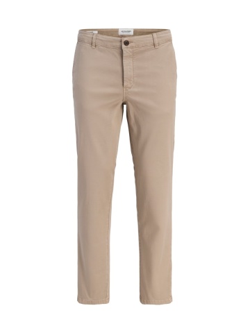Jack & Jones, Pantaloni chino barbati, cu talie medie, Regular Fit, Jpstollie, Maro - Img 8