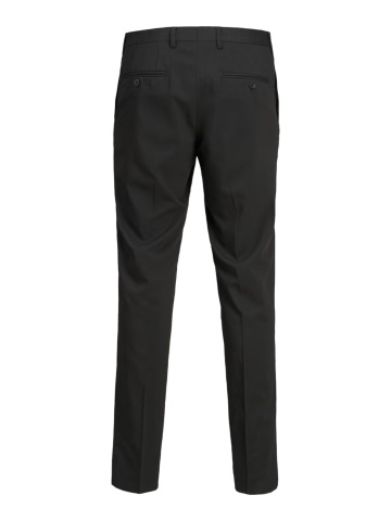 Jack & Jones Pantaloni costum barbati, JPRFRANCO, cu croiala Super Slim fit, Negru - Img 9