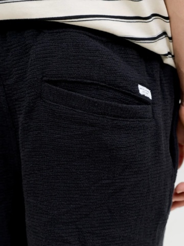 Jack & Jones Pantaloni scurti barbati, JPSTJAIDEN COBA, Relaxed fit, Negru - Img 3