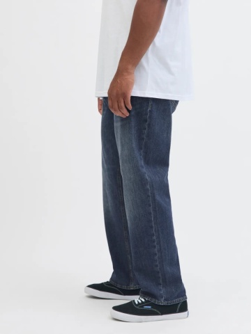 Jack & Jones Plus Blugi JJIMIKE JJORIGINAL, barbati cu talie medie si croiala Conica, Albastru inchis - Img 5