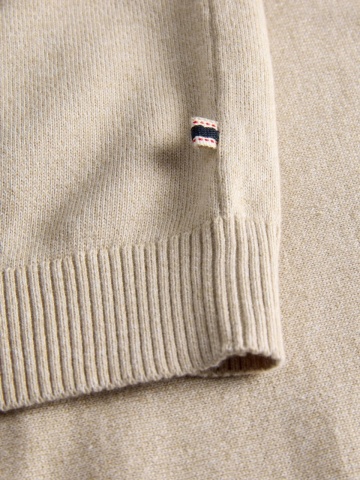 Jack & Jones Pulover barbati, simplu cu guler inalt, Bej - Img 11