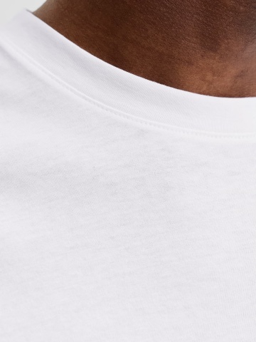 Jack & Jones Tricou basic barbati, Noos, Regular fit, Alb - Img 4