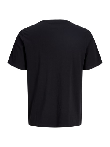 Jack & Jones Tricou simplu, barbati, din 100% bumbac, cu logo, Negru - Img 9