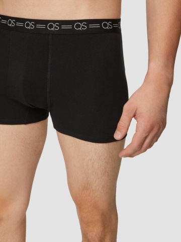 Q/S by s.Oliver Underwear barbati Set 3 perechi de boxeri, Negru - Img 5