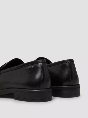 s.Oliver BLACK LABEL Mocasini barbati, din piele naturala, Negru - Img 4