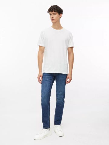 s.Oliver Blugi barbati Nelio cu talie medie, croiala Slim Fit, Slim Leg, Albastru inchis - Img 8