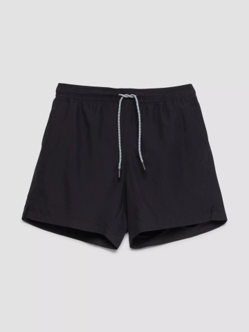 s.Oliver Pantaloni scurti barbati pentru inot cu croiala Regular fit, Negru - Img 8