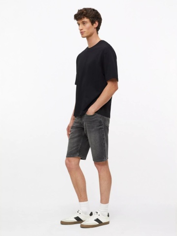 s.Oliver Tricou barbati la baza gatului, din jerseu gros de bumbac, Modern fit, Negru - Img 6