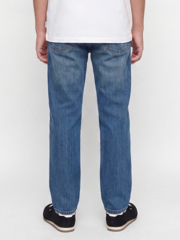 Jack & Jones Blugi baieti, CHRIS, cu talie medie si croiala Relaxed Fit, Albastru - Img 2