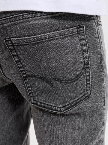 Jack & Jones Blugi baieti, CLARK, cu talie joasa si croiala Regular fit, Gri - Img 5