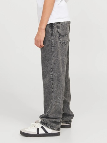 Jack & Jones Blugi baieti, cu talie inalta si croiala Dreapta, Gri inchis - Img 3