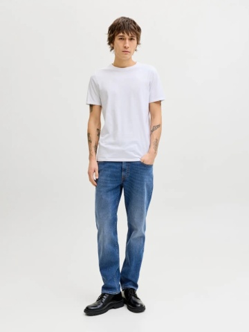 Jack & Jones Blugi barbati CLARK, cu talie medie si croiala Regular fit, Albastru - Img 5