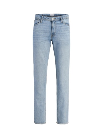 Jack & Jones Blugi barbati CLARK, cu talie medie si croiala Regular fit, Albastru deschis - Img 8