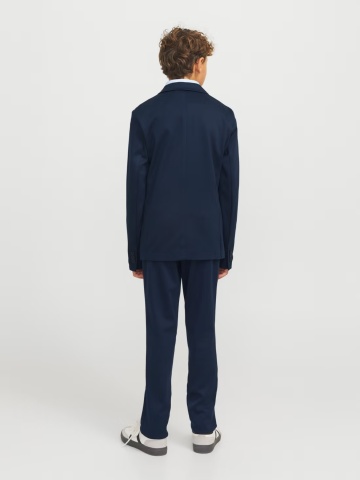 Jack & Jones Costum baieti, JJEJAXON, croiala Slim Fit, Bleumarin inchis - Img 5