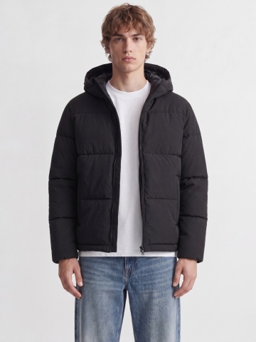 Jack & Jones Geaca barbati, cu gluga, Regular fit, JJGALAXY, Negru