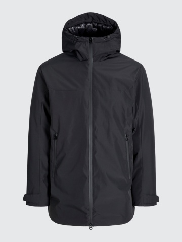Jack & Jones Jacheta JJBRANDON PARKA, barbati cu design minimalist, Negru - Img 6