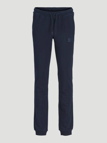 Jack & Jones Pantaloni lungi de trening, baieti, cu talie medie, Relaxed fit, Bleumarin inchis - Img 7