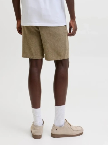 Jack & Jones Pantaloni scurti barbati, JPSTJAIDEN COBA, Relaxed fit, Olive - Img 2