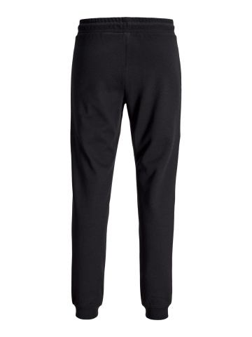 Jack & Jones Plus Pantaloni de trening barbati big sizes, Regular Fit, cu talie medie, JPSTGORDON, Negru - Img 2