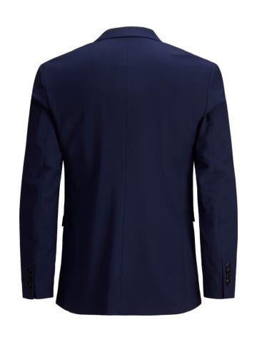 Jack & Jones Sacou barbati, JPRFRANCO, cu croiala Super Slim fit, Bleumarin inchis - Img 10