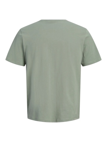 Jack & Jones, Tricou barbati cu guler rotund, JWHBRANDY, Olive - Img 2