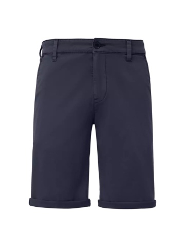 Q/S by s.Oliver Pantaloni scurti barbati chino, John cu croiala Regular fit, Bleumarin inchis - Img 5