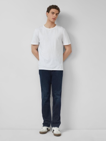 s.Oliver Blugi barbati Nelio cu talie medie, croiala Slim Fit, Slim Leg, Bleumarin inchis - Img 4