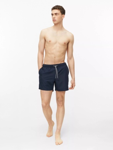 s.Oliver Pantaloni scurti barbati pentru inot cu croiala Regular fit, Bleumarin inchis - Img 4