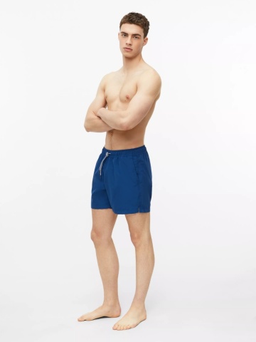 s.Oliver Pantaloni scurti barbati pentru inot cu croiala Regular fit, Albastru inchis - Img 4